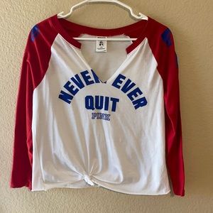 Texas Rangers Pink VS Tee Size Medium